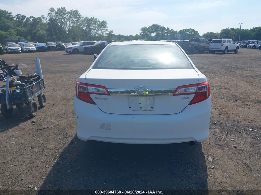 2012 Toyota Camry Xle VIN: 4T4BF1FK3CR192518 Lot: 39684768