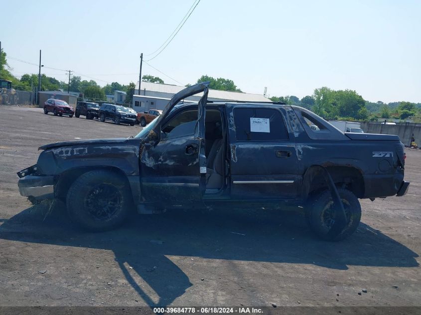 2005 Chevrolet Avalanche 1500 Z71 VIN: 3GNEK12Z65G163750 Lot: 39684778