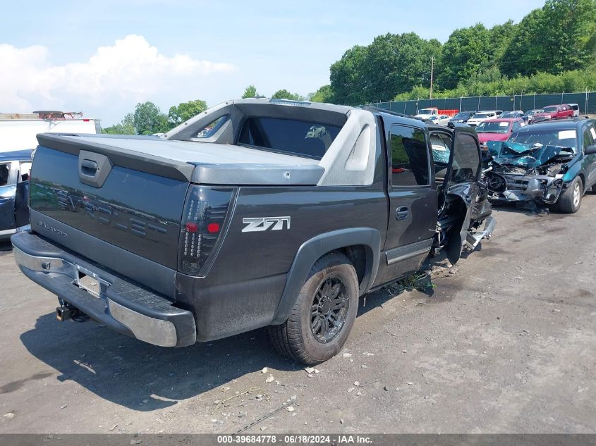 2005 Chevrolet Avalanche 1500 Z71 VIN: 3GNEK12Z65G163750 Lot: 39684778