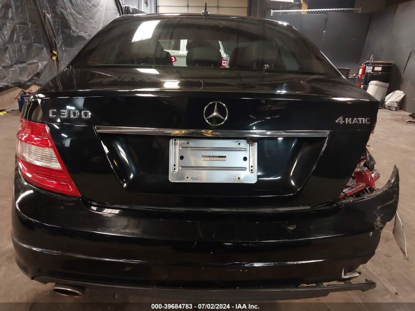 2009 Mercedes-Benz C 300 Luxury 4Matic/Sport 4Matic VIN: WDDGF81X59F265830 Lot: 39684783