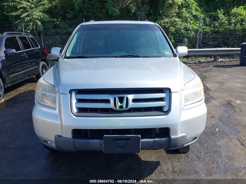 2007 Honda Pilot Ex-L VIN: 5FNYF18587B003120 Lot: 39684782
