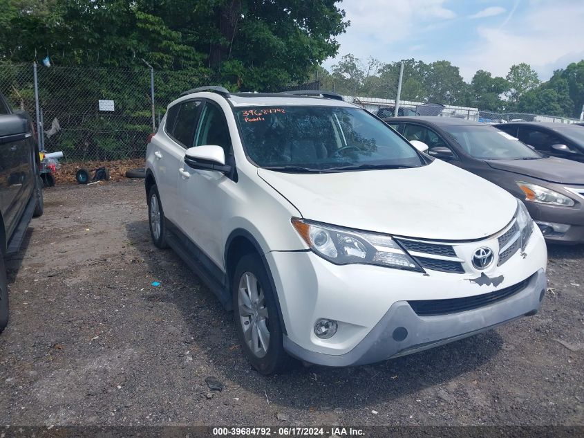 2014 Toyota Rav4 Limited VIN: 2T3DFREV1EW226947 Lot: 39684792