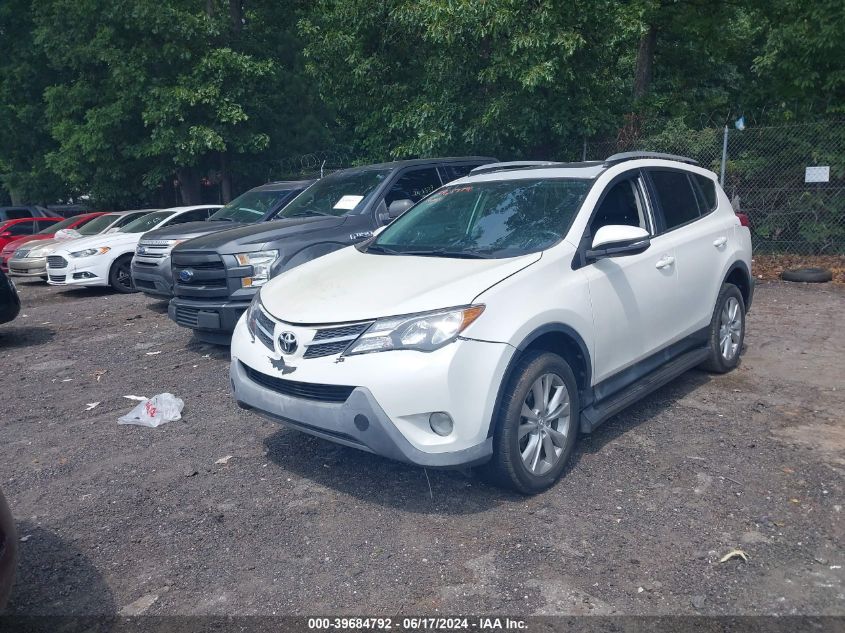 2014 Toyota Rav4 Limited VIN: 2T3DFREV1EW226947 Lot: 39684792