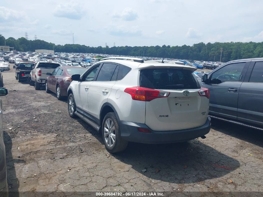 2014 Toyota Rav4 Limited VIN: 2T3DFREV1EW226947 Lot: 39684792