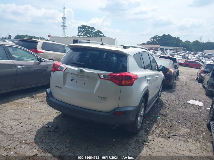 2014 Toyota Rav4 Limited VIN: 2T3DFREV1EW226947 Lot: 39684792