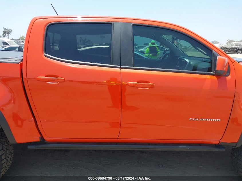 2022 Chevrolet Colorado 4Wd Short Box Zr2 VIN: 1GCGTEEN1N1105073 Lot: 39684798