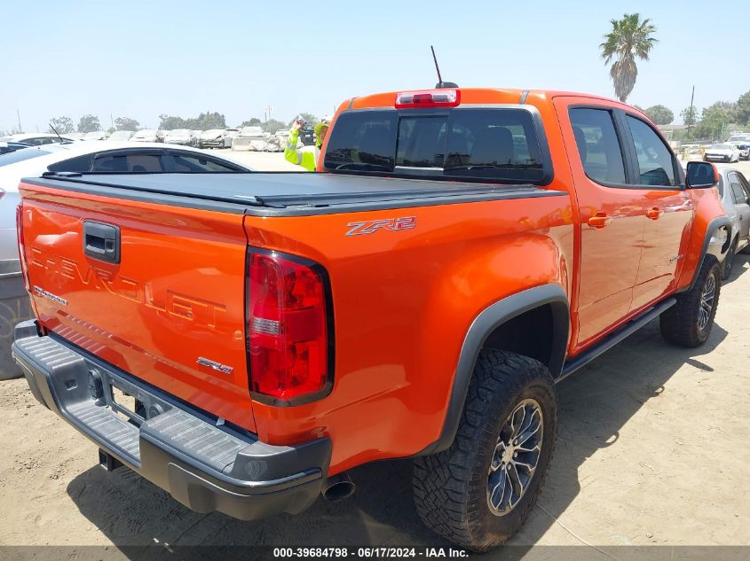 2022 Chevrolet Colorado 4Wd Short Box Zr2 VIN: 1GCGTEEN1N1105073 Lot: 39684798