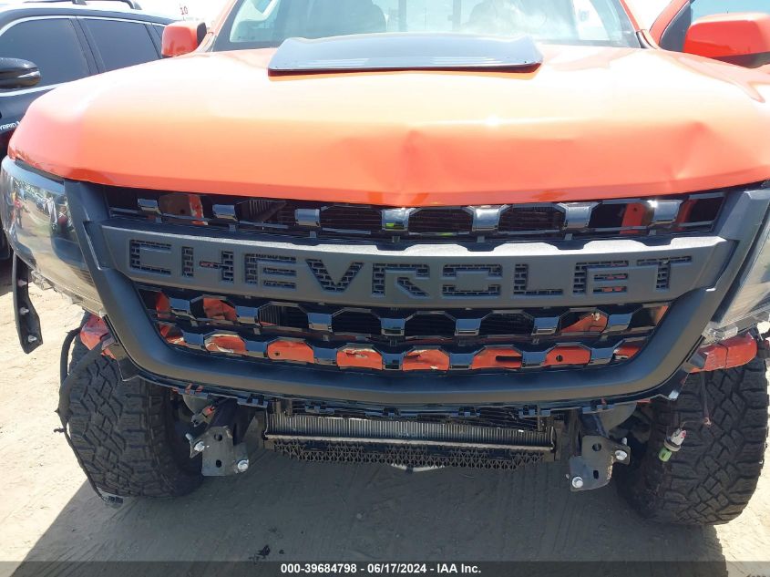 2022 Chevrolet Colorado 4Wd Short Box Zr2 VIN: 1GCGTEEN1N1105073 Lot: 39684798