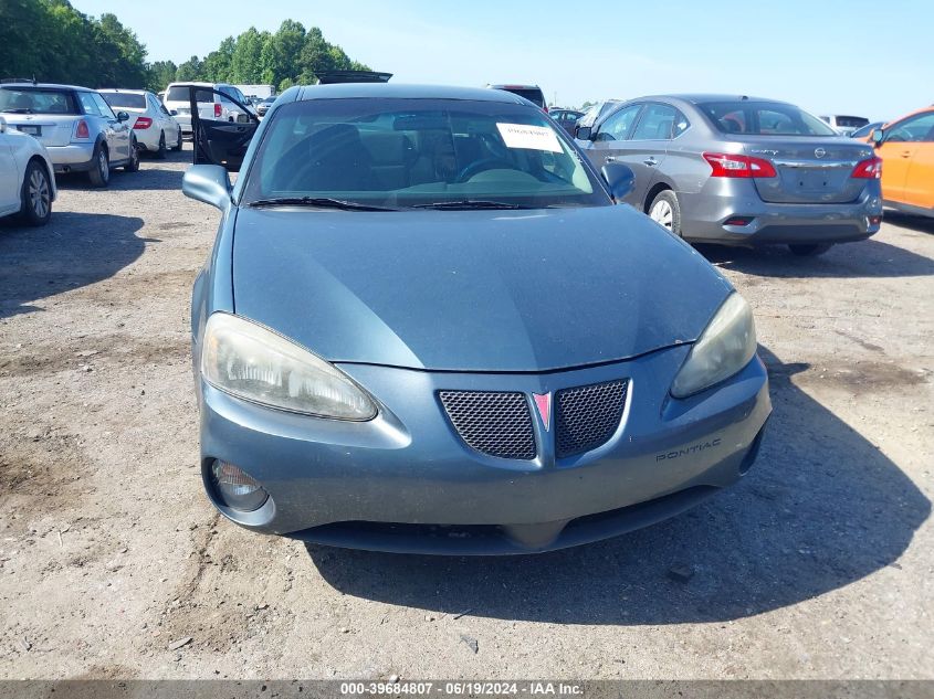 2006 Pontiac Grand Prix VIN: 2G2WP552X61114960 Lot: 39684807