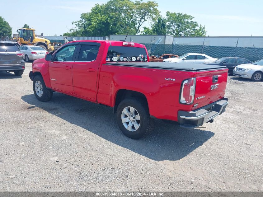 2015 GMC Canyon Sle VIN: 1GTG6BE39F1152941 Lot: 39684818