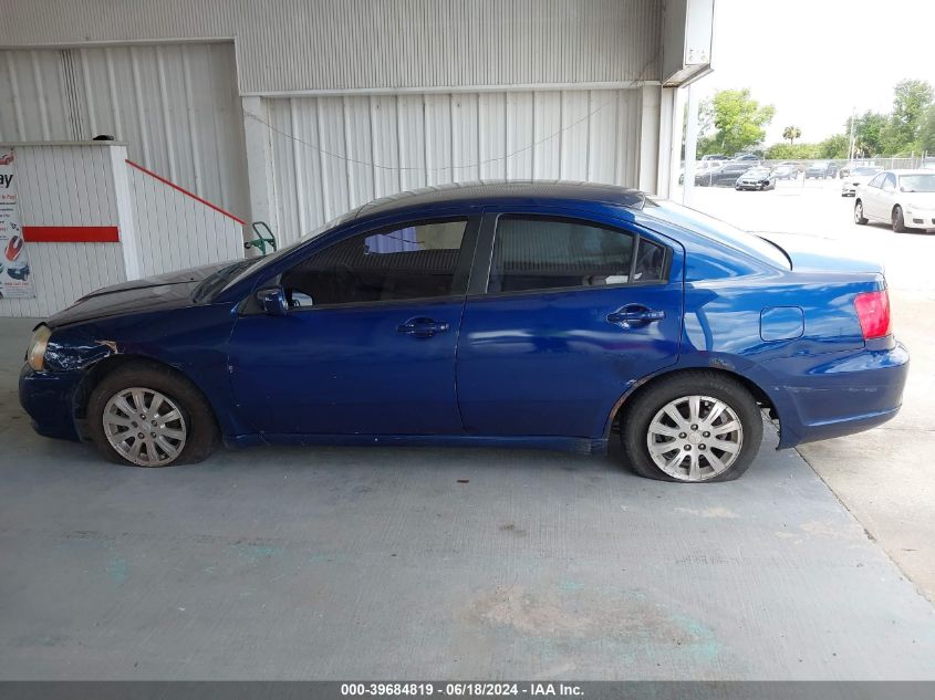 2009 Mitsubishi Galant Es/Sport Edition VIN: 4A3AB36F39E034023 Lot: 39684819