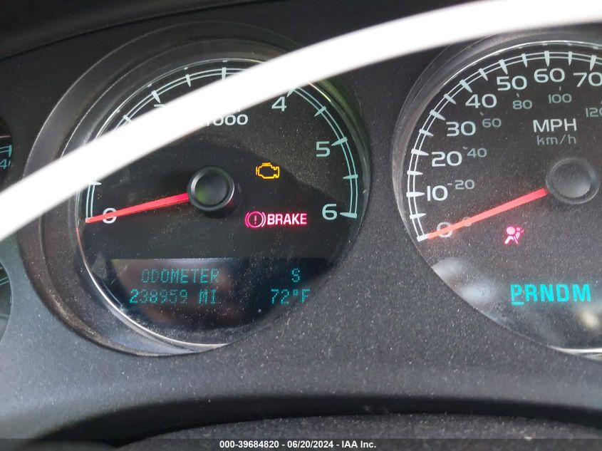 2009 Chevrolet Tahoe Commercial Fleet VIN: 1GNFK13079R259591 Lot: 39684820