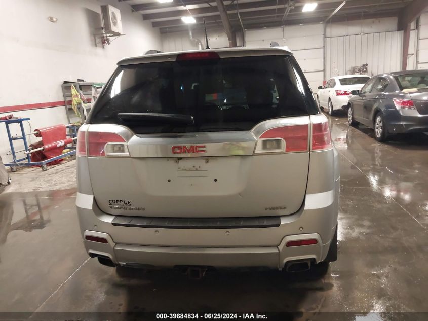 2014 GMC Terrain Denali VIN: 2GKFLZE37E6177706 Lot: 39684834