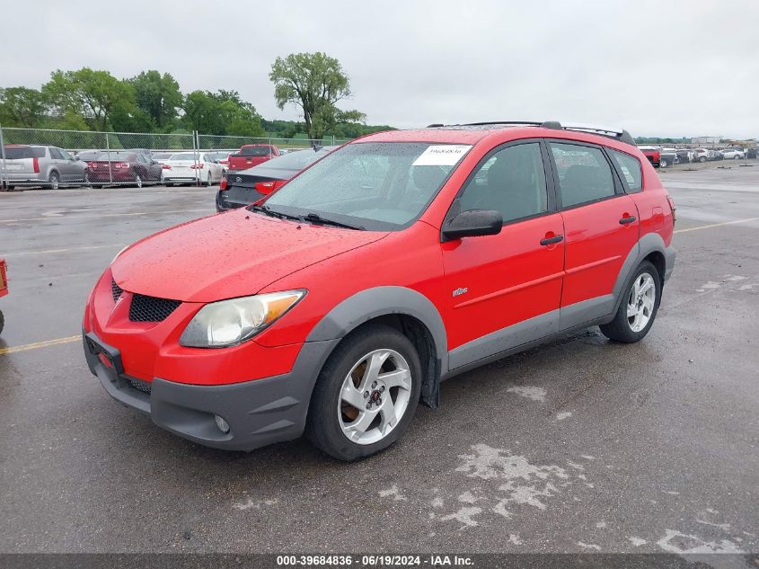 2003 Pontiac Vibe VIN: 5Y2SL62843Z412671 Lot: 39684836