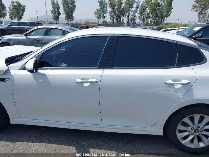 2017 Kia Optima Ex VIN: 5XXGU4L31HG172421 Lot: 39684842