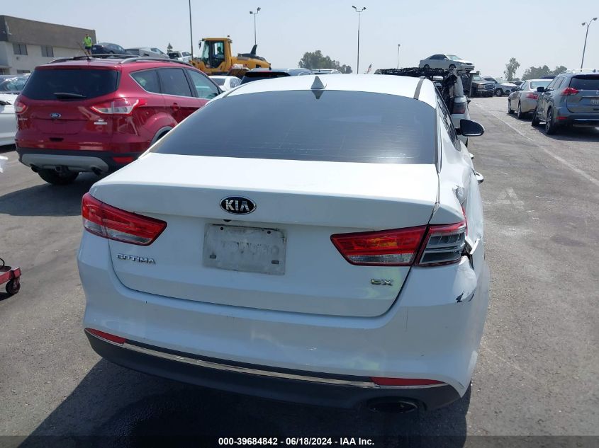 2017 Kia Optima Ex VIN: 5XXGU4L31HG172421 Lot: 39684842
