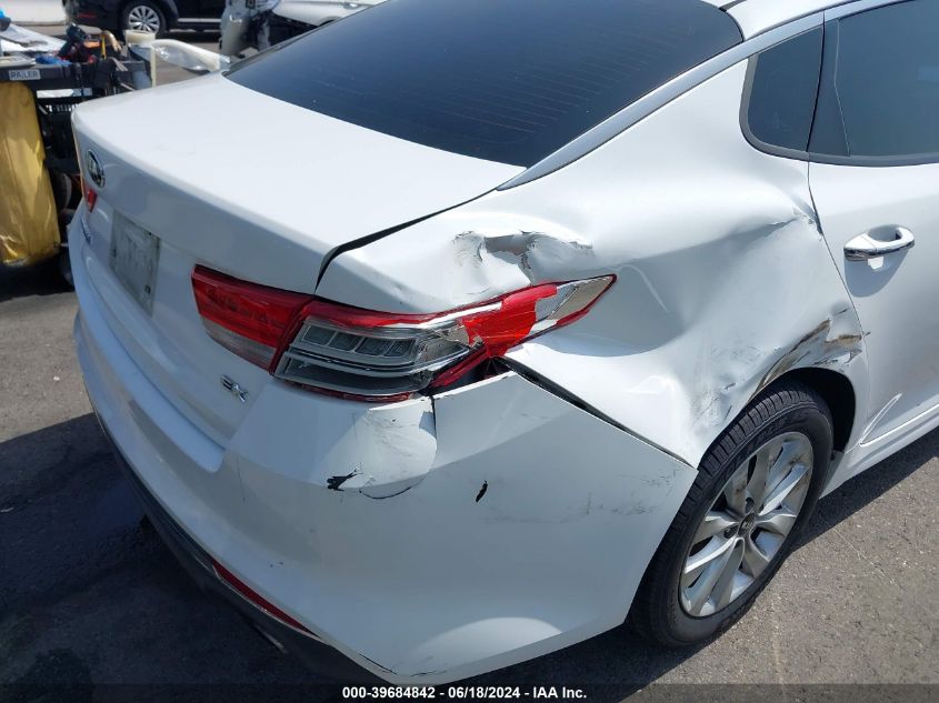 2017 Kia Optima Ex VIN: 5XXGU4L31HG172421 Lot: 39684842