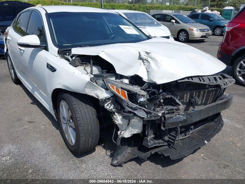 2017 Kia Optima Ex VIN: 5XXGU4L31HG172421 Lot: 39684842