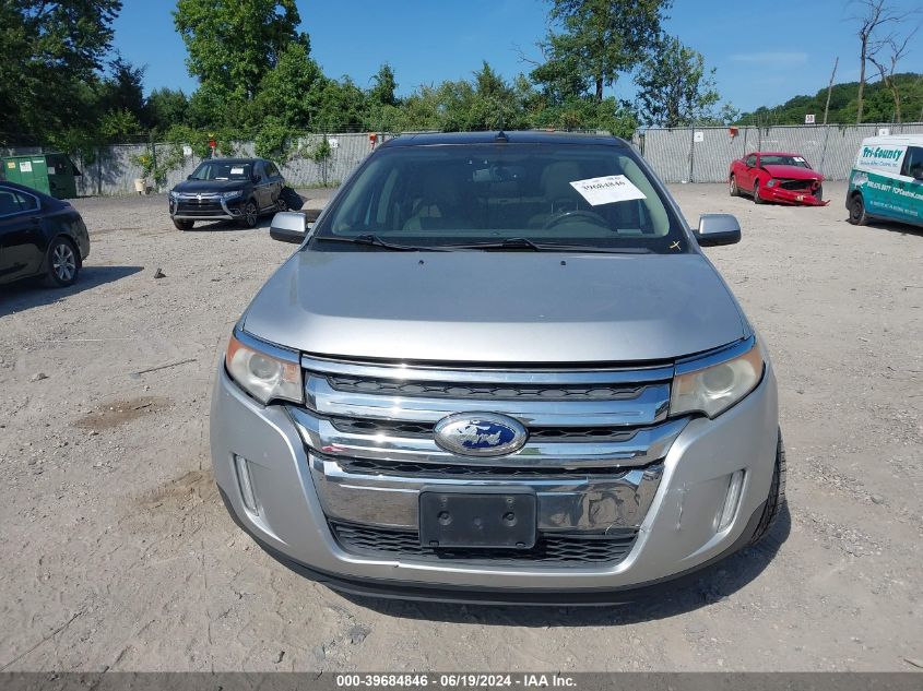 2012 Ford Edge Sel VIN: 2FMDK4JC9CBA01206 Lot: 39684846
