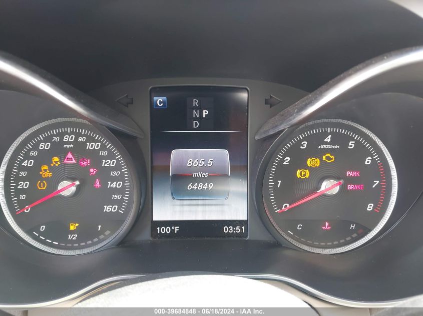 2018 Mercedes-Benz C 300 VIN: WDDWF4JB1JR385667 Lot: 39684848