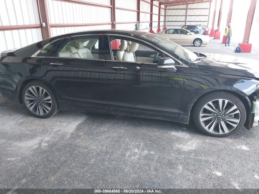 2019 Lincoln Mkz Reserve Ii VIN: 3LN6L5FC0KR601987 Lot: 39684865