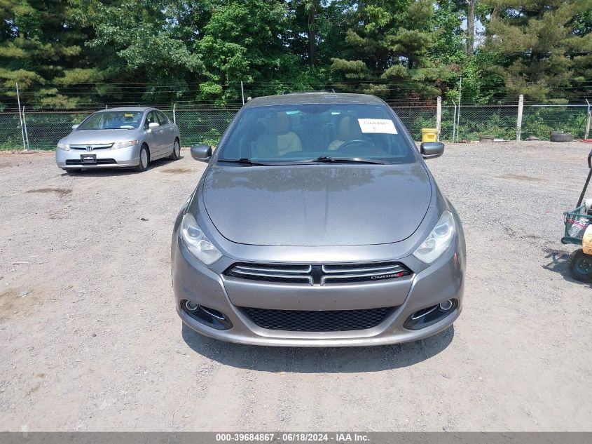 2013 Dodge Dart Limited VIN: 1C3CDFCA7DD143376 Lot: 39684867