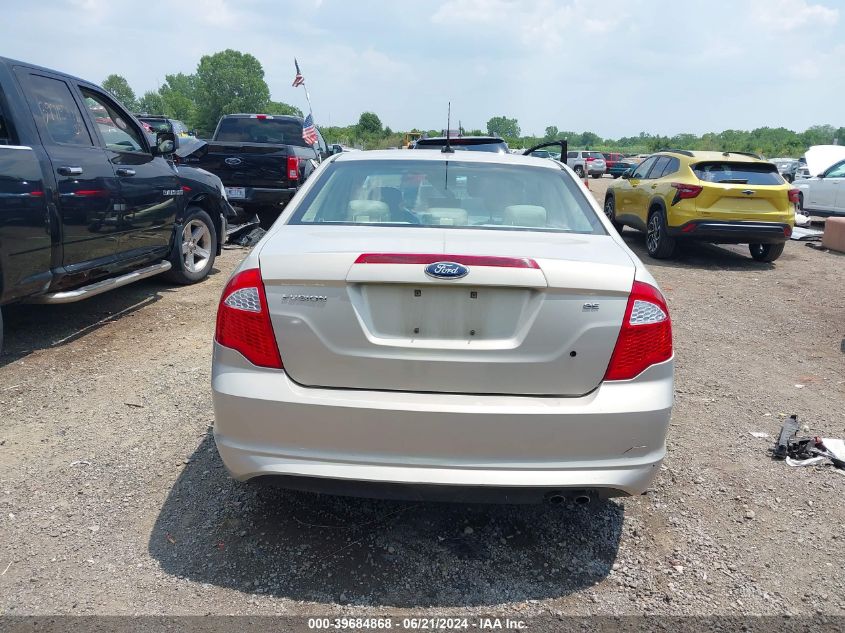 2010 Ford Fusion Se VIN: 3FAHP0HA0AR405813 Lot: 39684868