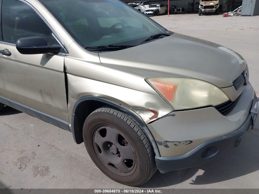 2008 Honda Cr-V Lx VIN: 3CZRE38368G705038 Lot: 39684870