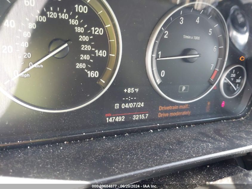 2012 BMW 528 Xi VIN: WBAXH5C57CDW10824 Lot: 39684877