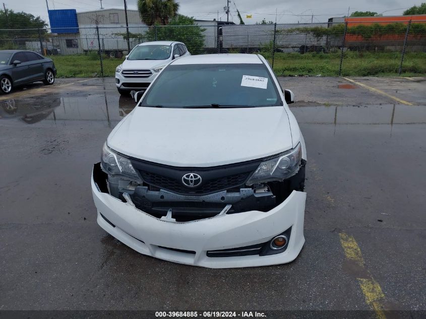 2013 Toyota Camry Se VIN: 4T1BF1FK6DU656543 Lot: 39684885