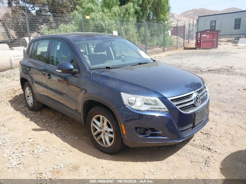 2011 Volkswagen Tiguan S VIN: WVGAV7AX3BW533577 Lot: 39684887