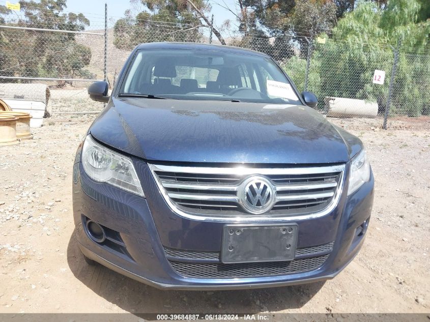 2011 Volkswagen Tiguan S VIN: WVGAV7AX3BW533577 Lot: 39684887