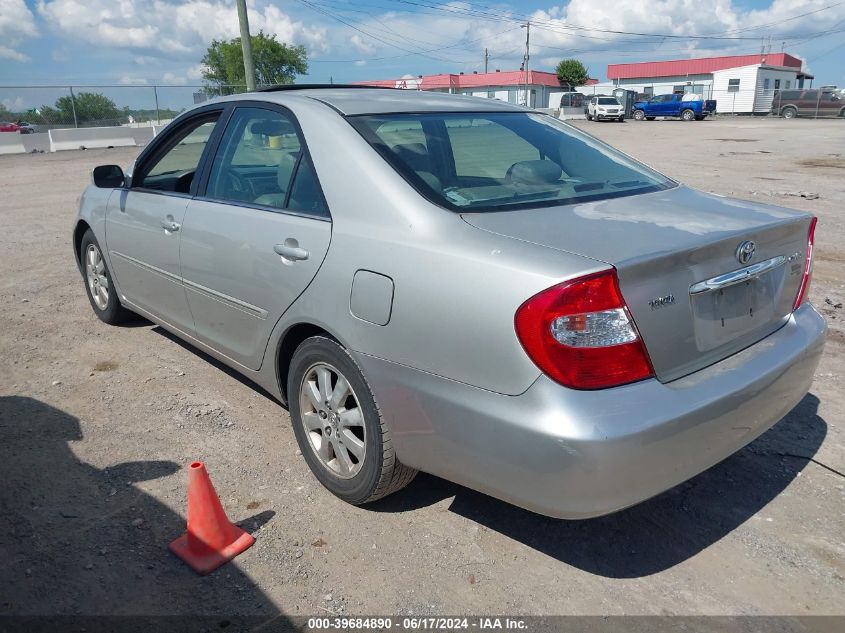 2004 Toyota Camry Xle VIN: 4T1BE30K44U906076 Lot: 39684890