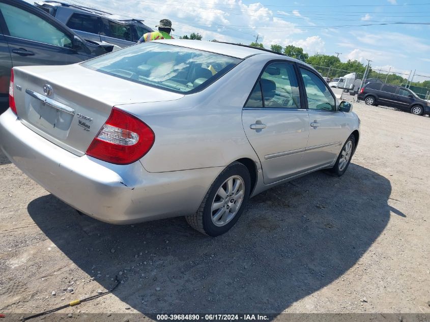 2004 Toyota Camry Xle VIN: 4T1BE30K44U906076 Lot: 39684890