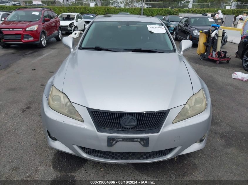 2008 Lexus Is 250 VIN: JTHBK262482065813 Lot: 39684896