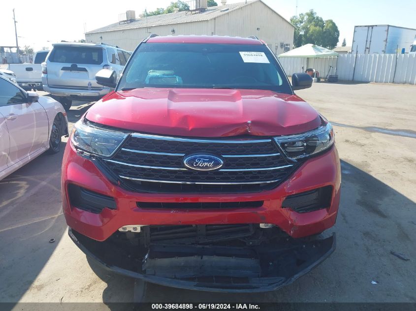 2022 Ford Explorer Xlt VIN: 1FMSK7DH4NGA68257 Lot: 39684898