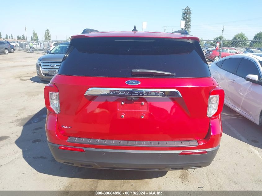 2022 Ford Explorer Xlt VIN: 1FMSK7DH4NGA68257 Lot: 39684898