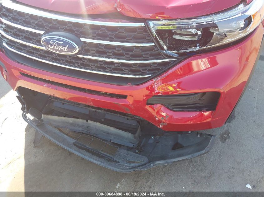 2022 Ford Explorer Xlt VIN: 1FMSK7DH4NGA68257 Lot: 39684898