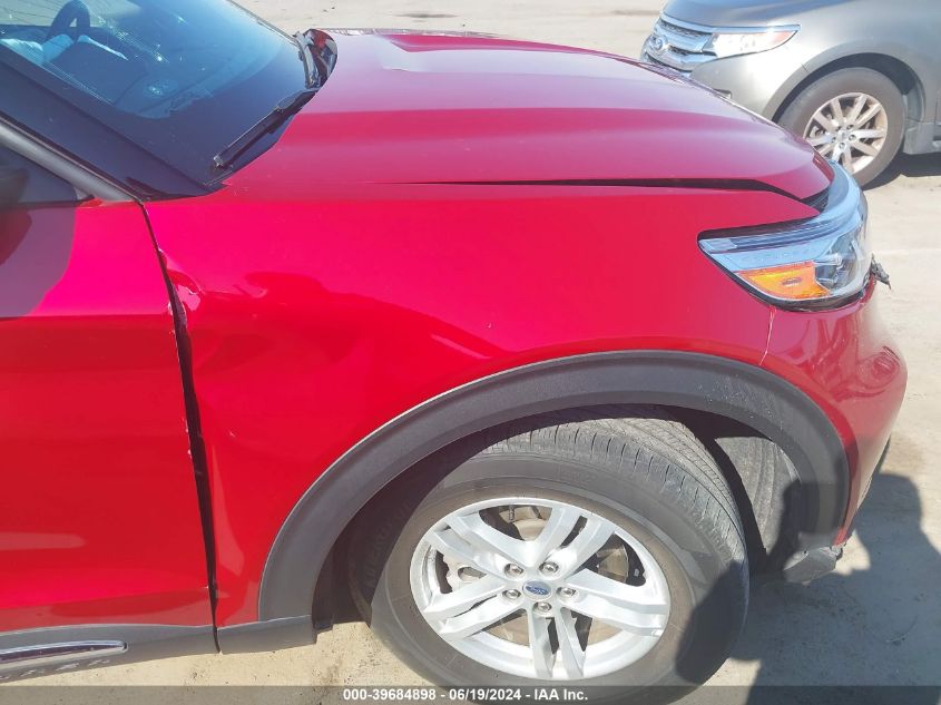 2022 Ford Explorer Xlt VIN: 1FMSK7DH4NGA68257 Lot: 39684898