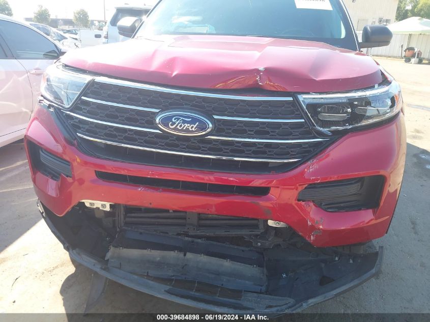 2022 Ford Explorer Xlt VIN: 1FMSK7DH4NGA68257 Lot: 39684898