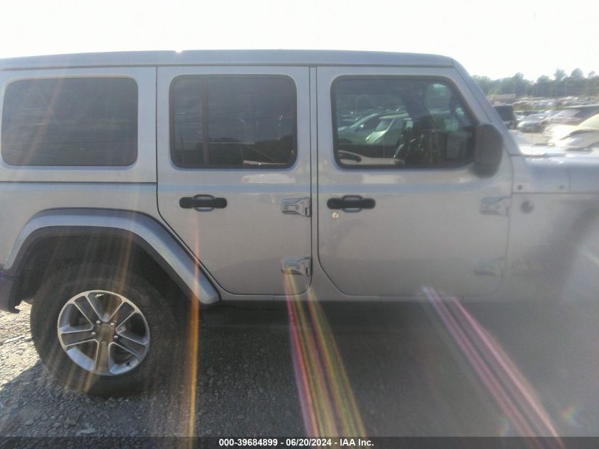 2021 Jeep Wrangler Unlimited Sahara VIN: 1C4HJXEG6MW554550 Lot: 39684899