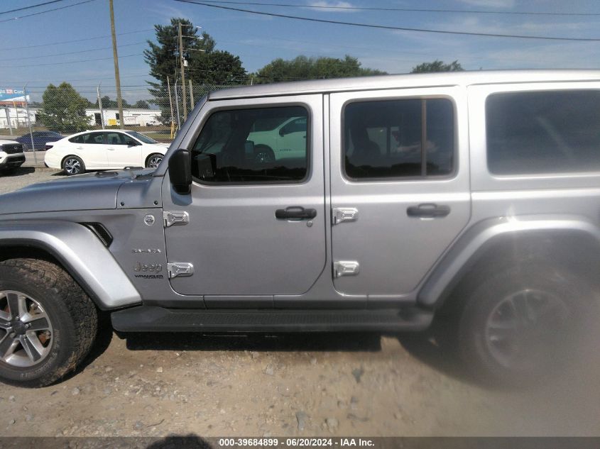 2021 Jeep Wrangler Unlimited Sahara VIN: 1C4HJXEG6MW554550 Lot: 39684899