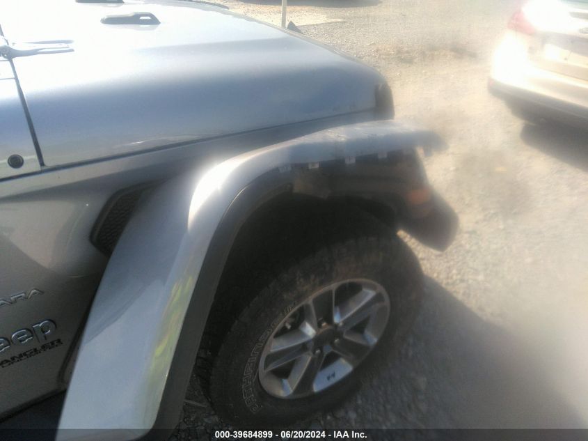 2021 Jeep Wrangler Unlimited Sahara VIN: 1C4HJXEG6MW554550 Lot: 39684899