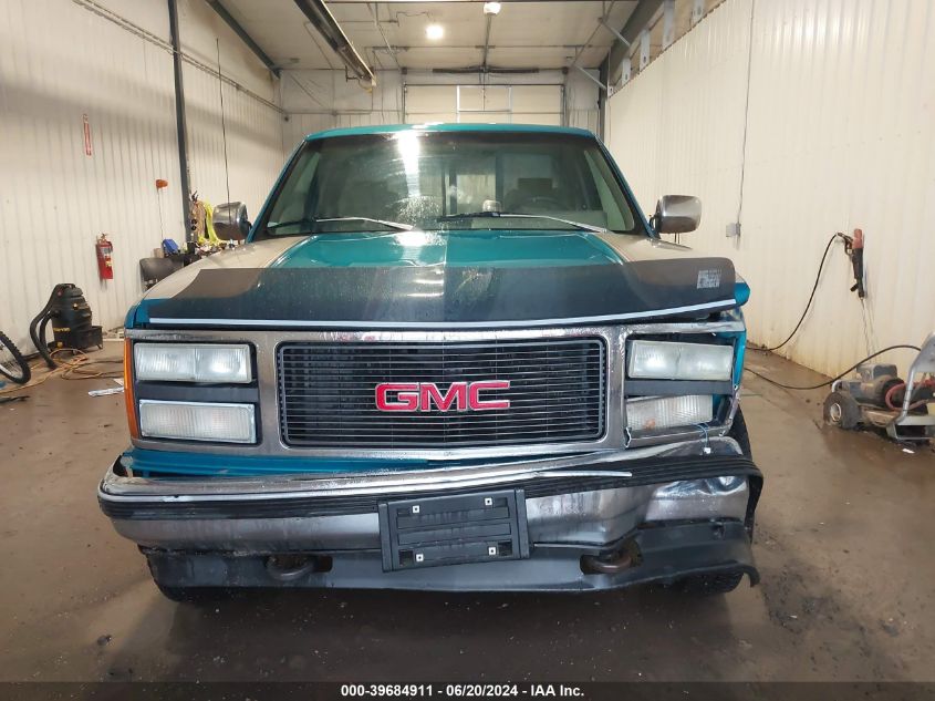 1993 GMC Sierra K1500 VIN: 1GDEK14K9PZ522077 Lot: 39684911
