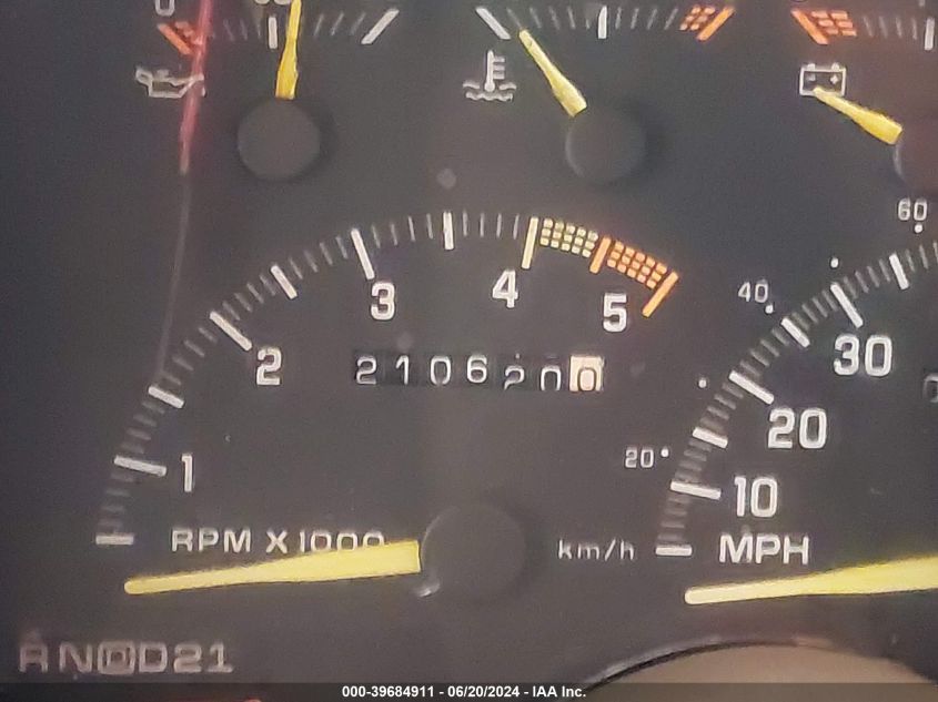 1993 GMC Sierra K1500 VIN: 1GDEK14K9PZ522077 Lot: 39684911