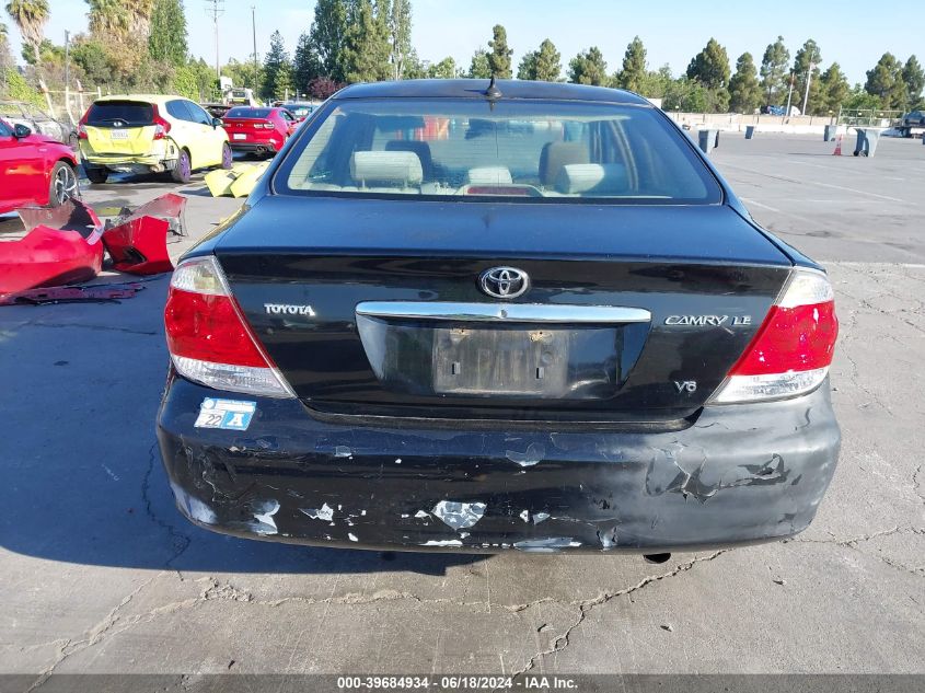2005 Toyota Camry Le V6 VIN: 4T1BF32KX5U095590 Lot: 39684934
