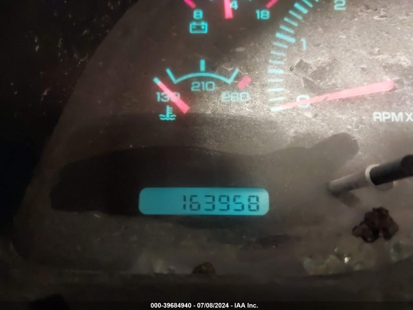 1998 Dodge Ram 1500 St VIN: 3B7HF12Z8WG113024 Lot: 39684940