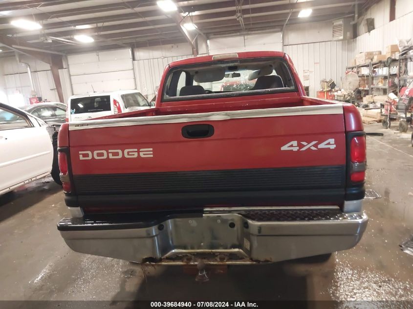 1998 Dodge Ram 1500 St VIN: 3B7HF12Z8WG113024 Lot: 39684940