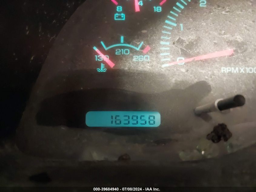 1998 Dodge Ram 1500 St VIN: 3B7HF12Z8WG113024 Lot: 39684940