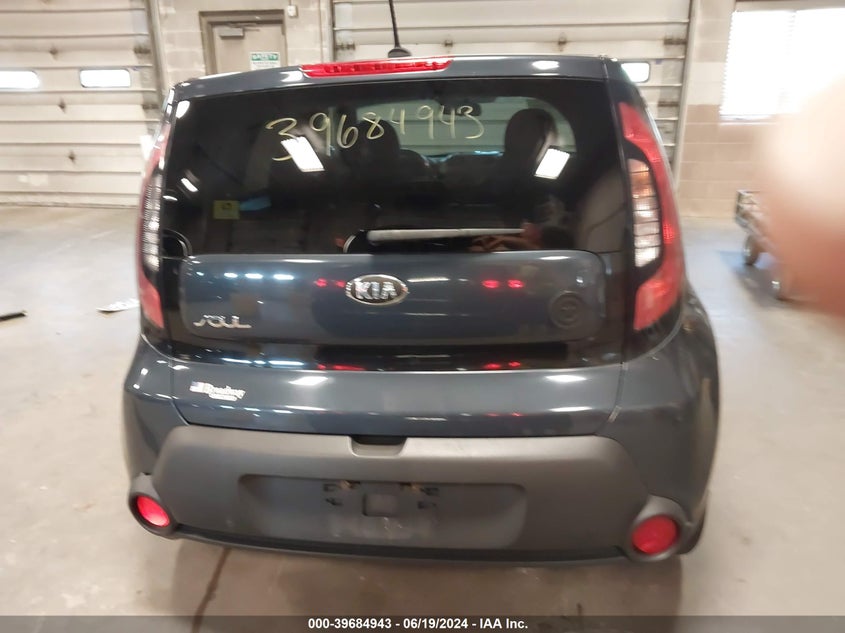 2014 Kia Soul + VIN: KNDJP3A57E7075210 Lot: 39684943